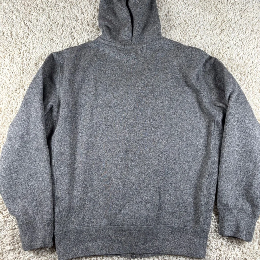 Polo Ralph Lauren Mens Hoodie S Gray Full Zip Pony Logo Preppy Old Money